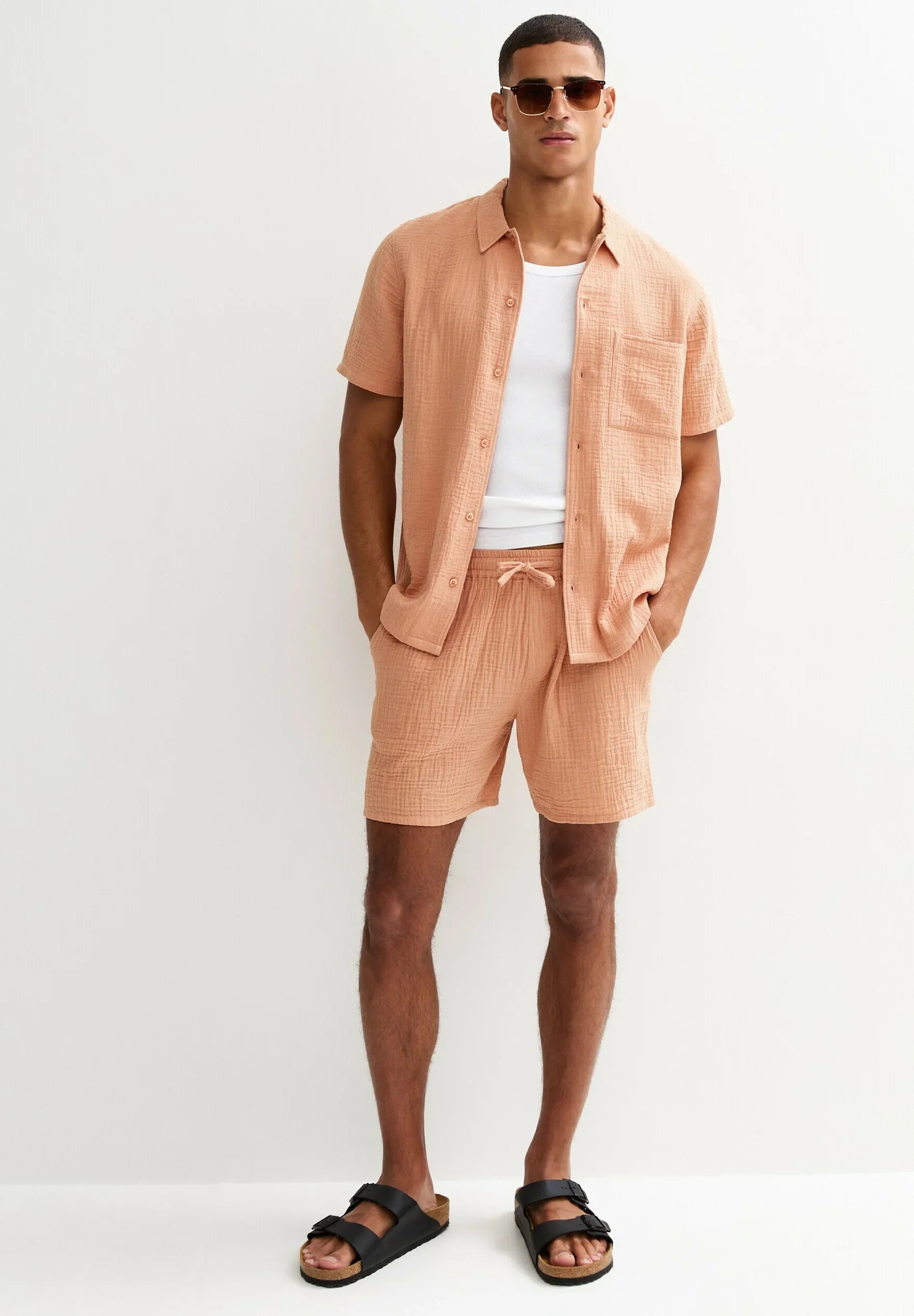 Chemise légère en gaze de coton