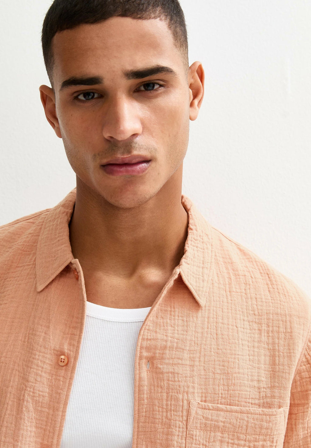 Chemise légère en gaze de coton